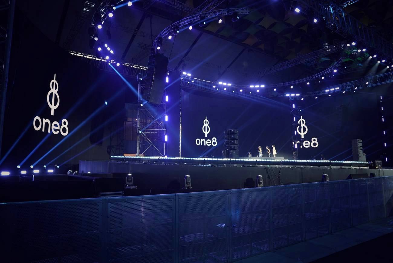 One8 Commune brand launch event stage production in Delhi by VIDEAS