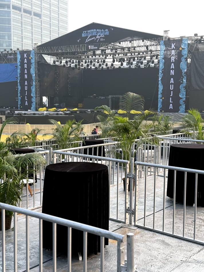Karan Aujla live concert production